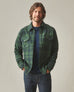 Unisex Redwood Fleece Overshirt - Green Moss Plaid
